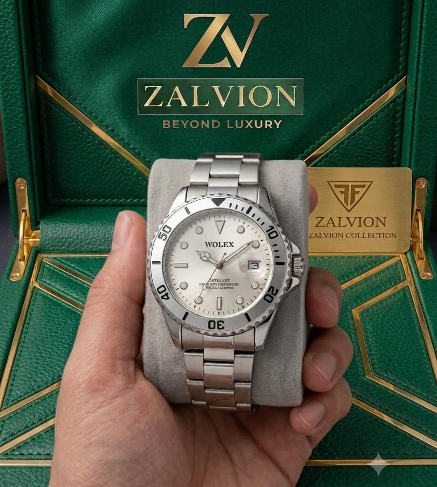 Fortune Limited Edition watch (Silver Dial+Silver Chain)