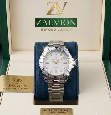Fortune Limited Edition watch (Silver Dial+Silver Chain)