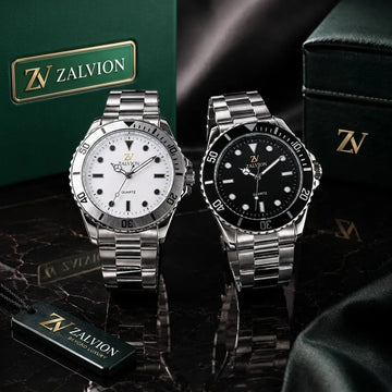 Fortune Limited Edition watch (Silver chain Silver Dial + Silver chain Black Dial)
