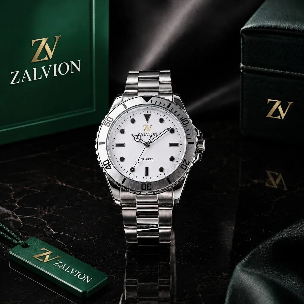 Fortune Limited Edition watch (Silver chain Silver Dial + Silver chain Black Dial)